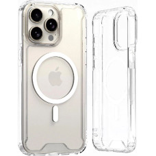 Hurtel Clear Corner Case MagSafe for iPhone 16 - Clear