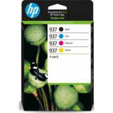 HP Tintes kārtridžs HP 937 4-Pack Color