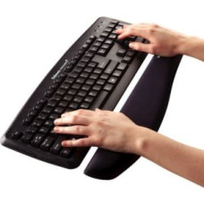 Fellowes Klaviatūras paliktnis Fellowes Keyboard Wrist Support PlushTouch Black