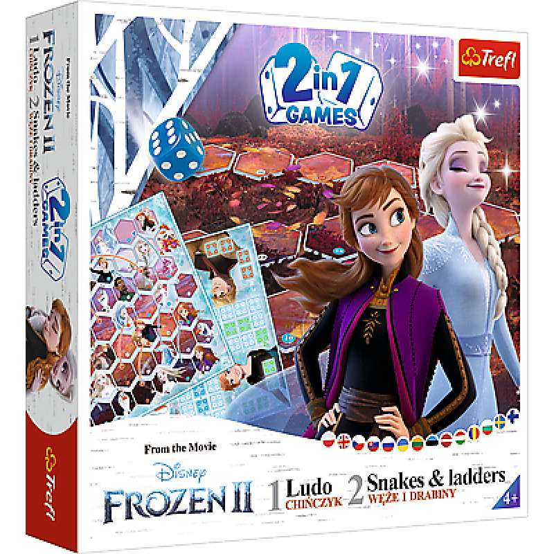 Trefl FROZEN Galda spēle 2 in 1 Frozen II