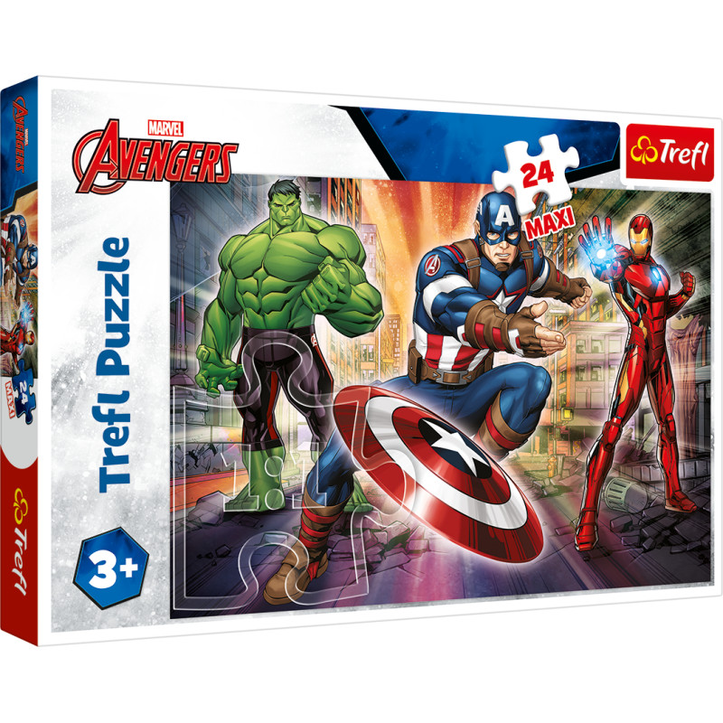 Trefl AVENGERS Puzle Avengers, 24 gab.