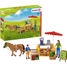 Schleich FARM WORLD Pārvietojamā lete lauku precēm