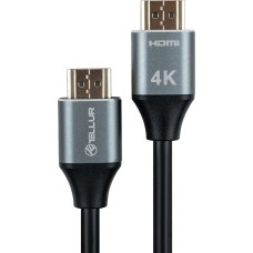 Tellur High Speed HDMI 2.0 cable, 4K 18Gbps plug-plug Ethernet gold-plated 5m black