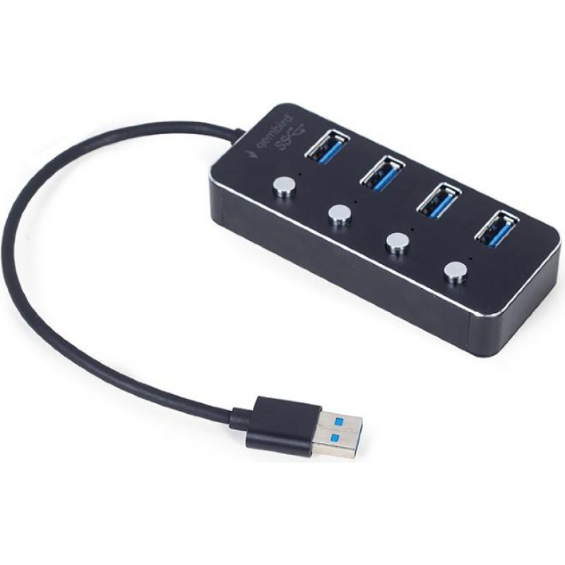 Gembird I/O HUB USB3 4PORT/UHB-U3P4P-01 GEMBIRD