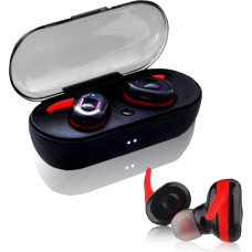 V.silencer Ture Wireless Earbuds Black/Red