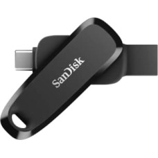 Sandisk Zibatmiņa SanDisk Ultra Slider USB Type-C + USB-A 256GB Black