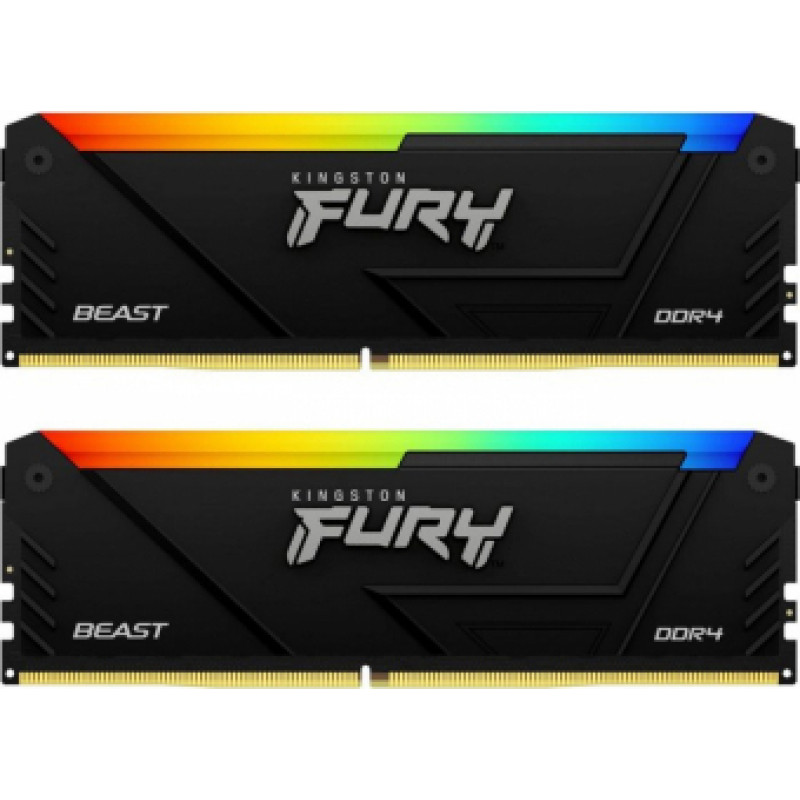 Kingston Operatīvā atmiņa Kingston Fury Beast RGB 32GB Black