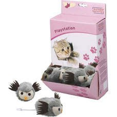 Europet Bernina Rotaļlieta kaķiem  Shaking owl 7,6 cm