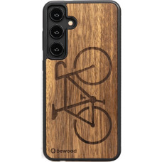 Bewood Rower Limba wooden case for Samsung Galaxy S24+ - light brown