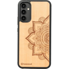 Bewood Mandala Apple Tree wooden case for Samsung Galaxy A54 5G - light brown