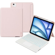 Tech-Protect SC Mag Pen + Keyboard case for Apple iPad Air 10.9" 4 / 5th gen. (2020-2022) / 11" 6th gen. (2024) - pink