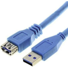 Brackton Kabelis Brackton USB-A Male - USB Micro B Male 3m Blue