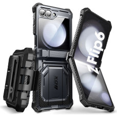 Supcase IBLSN ArmorBox Case for Samsung Galaxy Z Flip 6 - Black