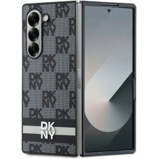 Dkny Checkered Pattern Printed Stripes case for Samsung Galaxy Z Fold 6 - black