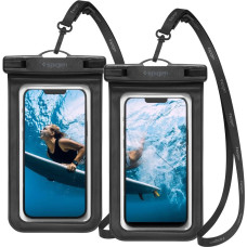 Spigen Spigen Aqua Shield A601 case waterproof IPX8 - black 2 pcs.