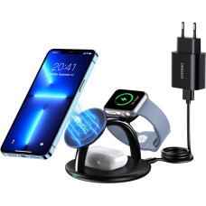 Choetech 3in1 inductive charging station iPhone 12/13/14, AirPods Pro, Apple Watch black (T587-F)