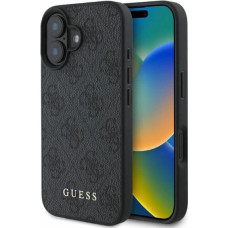 Guess 4G Classic iPhone 16 Case - Black