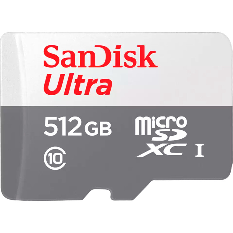 Sandisk Ultra microSDXC 512GB 100MB/s Class 10 UHS-I, EAN: 0619659196622