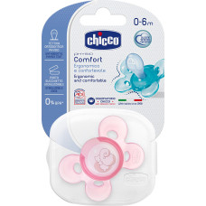 Chicco Fizioloģiskās formas māneklis Comfort, 0 m+, rozā