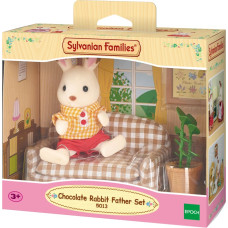 Sylvanian Families Šokolādes trušu tēvs ar dīvānu