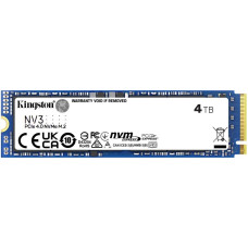 Kingston SSD 4TB NV3 M.2 2280 PCIe 4.0 NVMe SSD, EAN: 740617346602