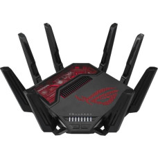 Asus Wireless Router|ASUS|Wireless Router|19000 Mbps|Wi-Fi 6|Wi-Fi 7|IEEE 802.11a|IEEE 802.11b|IEEE 802.11g|IEEE 802.11n|IEEE 802.11ac|IEEE 802.11ax|USB 2.0|USB 3.2|1x10/100/1000M|1x2.5GbE|1x10GbE|Number of antennas 8|GT-BE19000