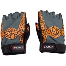 HMS Gloves for the gym Oragne / Gray W HMS RST03 rS