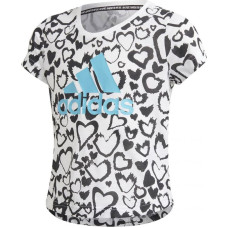 Adidas Must Haves Graphic Tee Jr GE0937 (140cm)