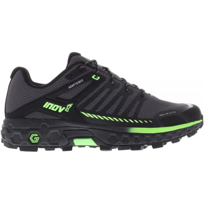 Inov-8 Roclite Ultra G 320 M running shoes 001079-BKGR-M-01 (7.5 UK, 41.5 EUR)