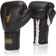 Yakimasport Yakima Tiger Black L 10 oz boxing gloves 10039710OZ (10 oz)