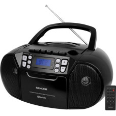 Sencor SPT 3907 B Kasešu atskaņotājs ar CD,Bluetooth