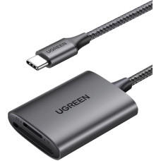 Ugreen CM401 USB C 5Gb/s SD/TF card reader - gray