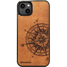 Bewood Traveler Merbau Wooden Case for iPhone 14 Plus - Light Brown