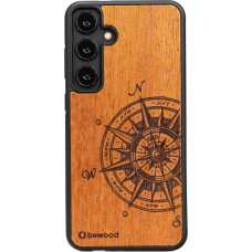 Bewood Traveler Merbau wooden case for Samsung Galaxy S24+ - light brown