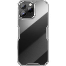 Nillkin Nature Pro Case for iPhone 16 Pro - transparent and white