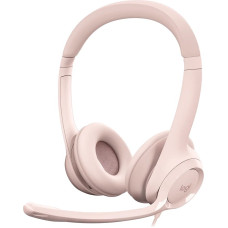 Logitech H390 Corded Headset - ROSE - USB