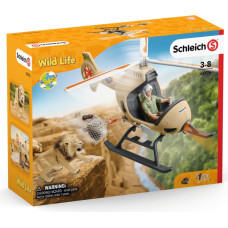 Schleich WILD LIFE Helikopters dzīvnieku glābšanai