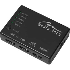 Media-Tech MT5207 5xHDMI switch 4K