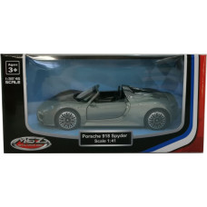 MSZ Miniatūrais modelis - Porsche 918 Spyder, mērogs 1:41