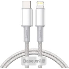 Baseus Kabelis Baseus Density USB-C - Lightning 1m Balts