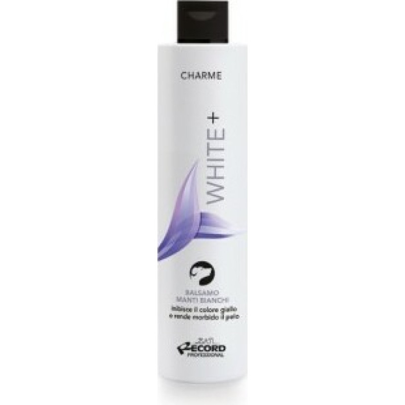 Record Charme White Conditioner for dogs and cats 250 ml kondicionieris baltam apmatojumam