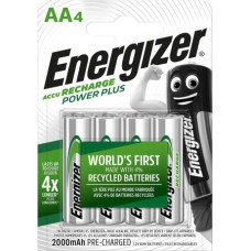 Energizer PRECHARGED HR6 2000MAH ALWAYS READY BLISTERA IEPAKOJUMĀ 4GB.