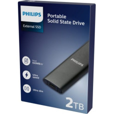 Philips External SSD 2TB Ultra speed Space grey