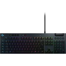 Logitech G815 Corded LIGHTSYNC Mechanical Gaming Keyboard - CARBON - NORDIC - TACTILE