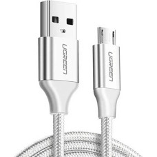 Ugreen US290 60152 USB-A / micro USB cable 2.4A 1.5m - white