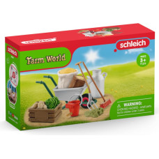 Schleich FARM WORLD Staļļa kopšanas piederumi