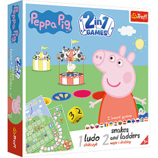 Trefl PEPPA PIG Boardgame 2 in 1 Peppa Pig