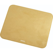 Hama 00054168 Velvet Mouse Pad, Mustard Yellow