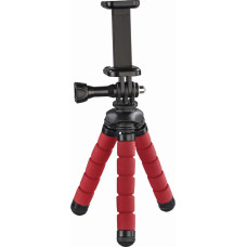 Hama 00004611 Flex Mini-Tripod for Smartphone and GoPro 14cm Red