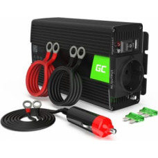 Green Cell Strāvas pārveidotājs Green Cell Car Power Inverter Converter 12V to 230V 500W/ 1000W Modified Sine Wave